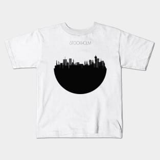 Stockholm Skyline Kids T-Shirt